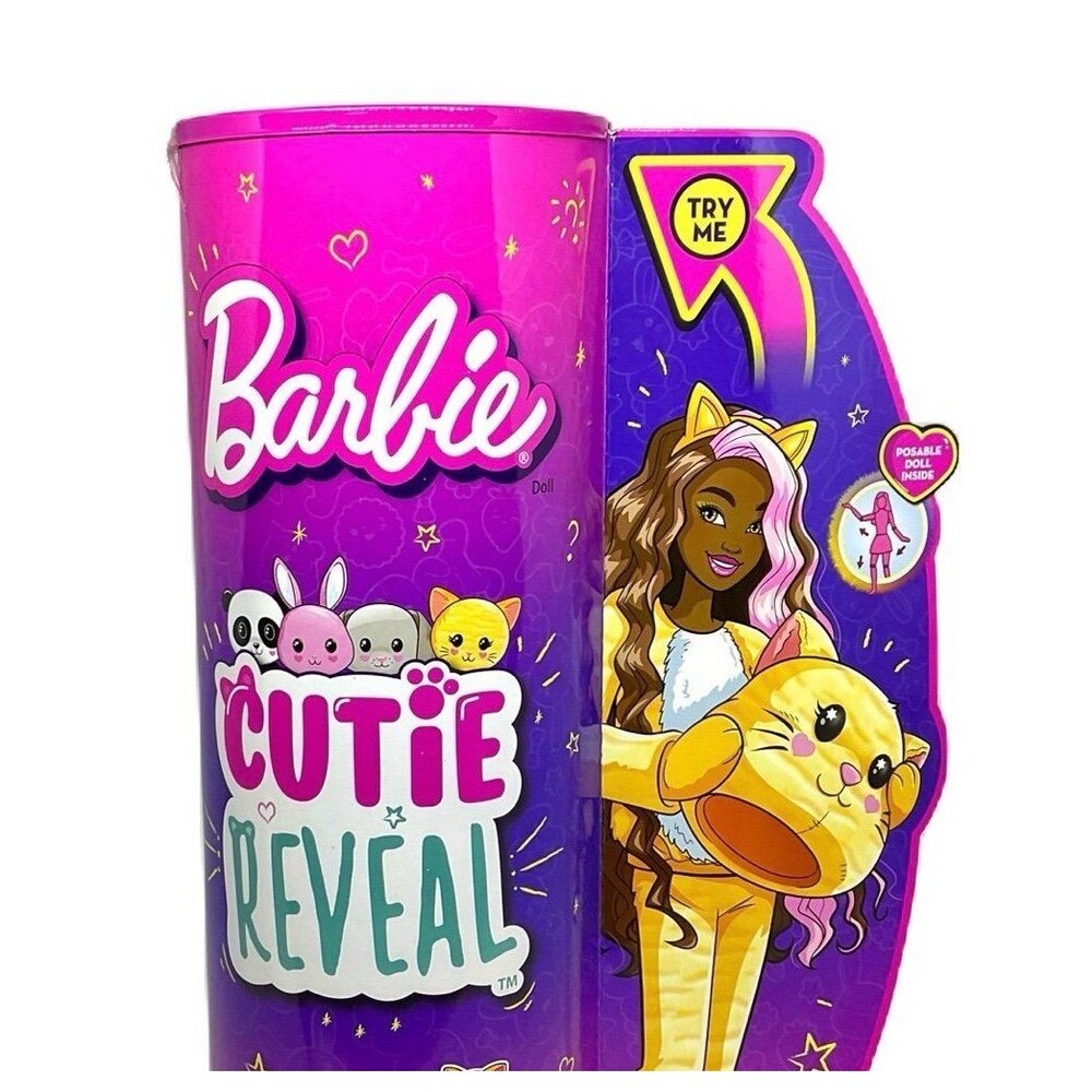 Barbie Cutie Reveal Posable Doll